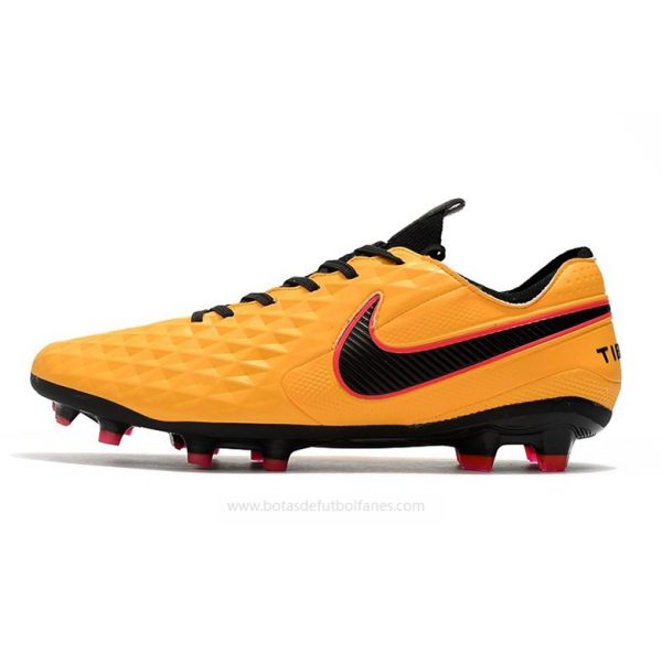 Nike Tiempo Legend VIII Elite FG Naranja Svart